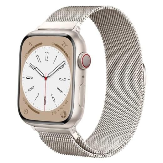 Original Stainless Steel Milanese 41mm/40mm/38mm/42mm(series 11 10) A-Starlight