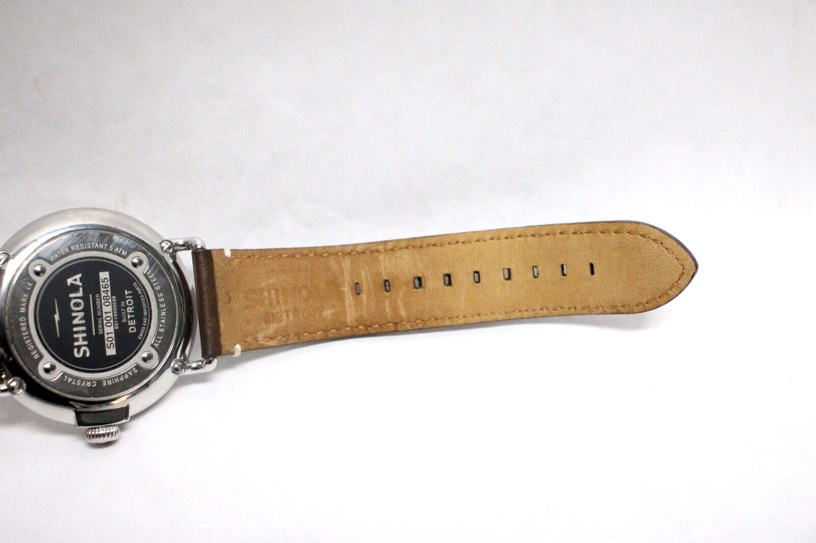 Shinola Runwell 47mm Watch S0110000039 Shinola Argonite -1069 cream dial 47mm