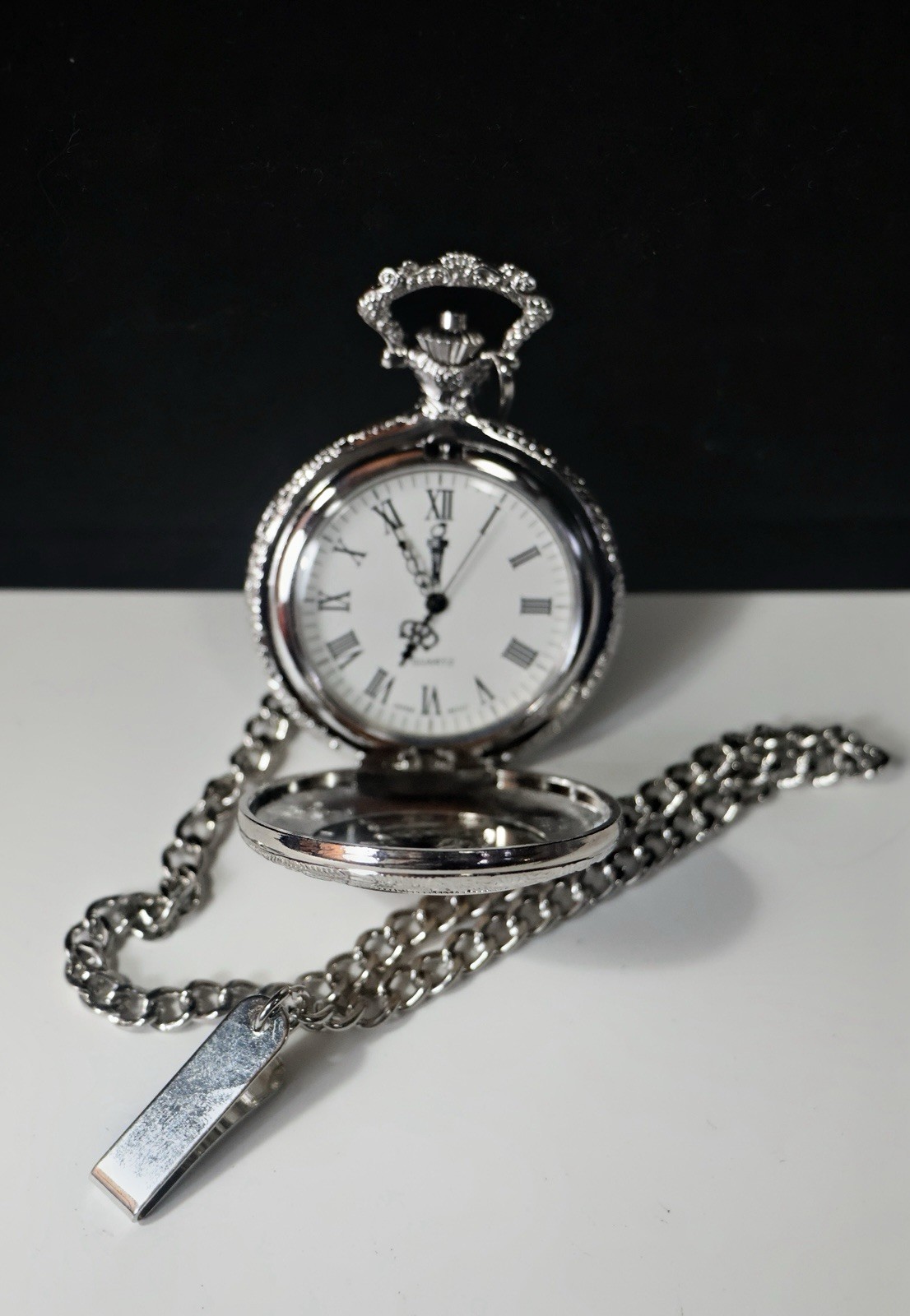 American Coin Treasures Presidential Seal Half Dollar Pocket Watch.