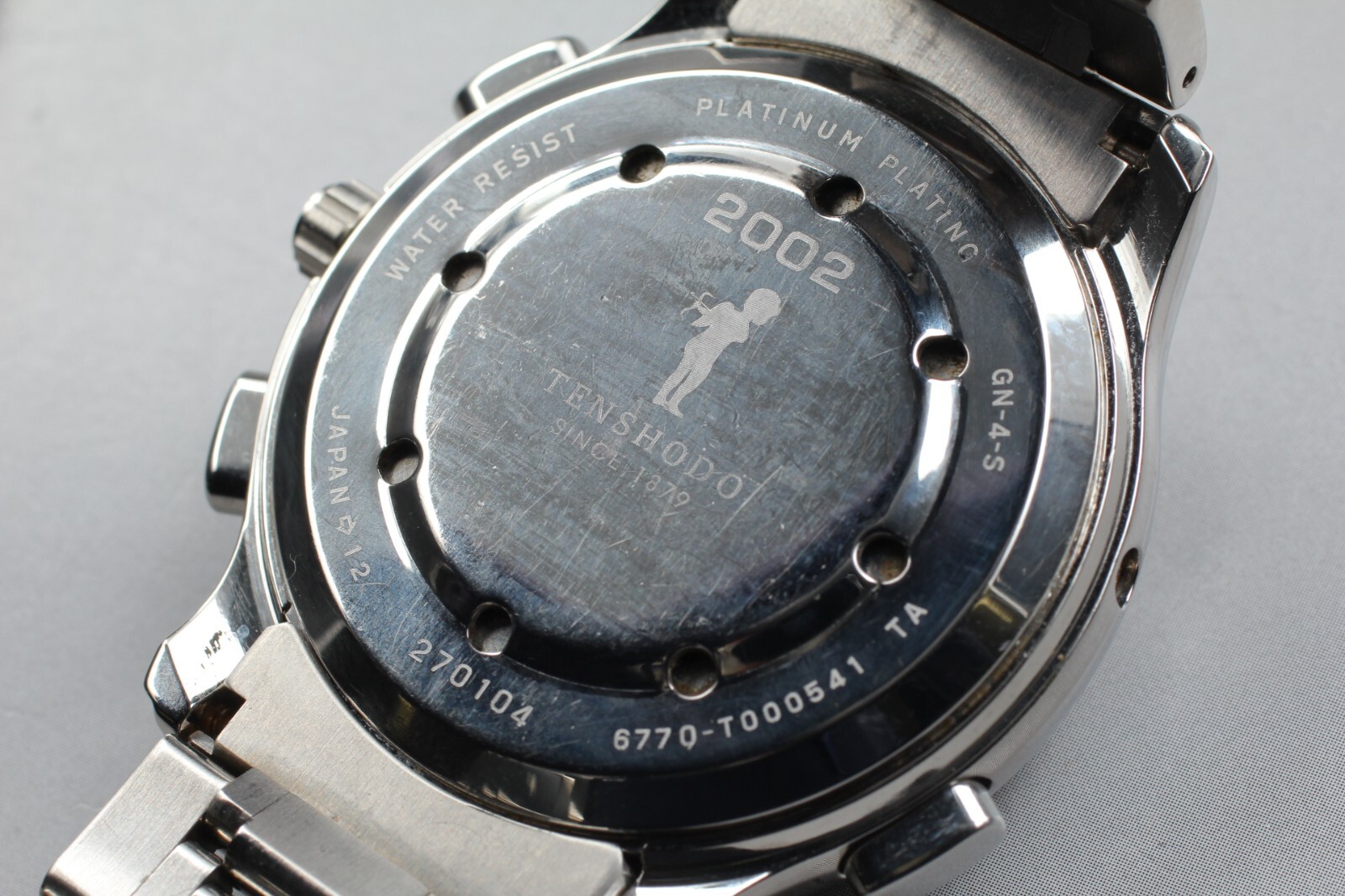 Read “Exc+5” TENSHODO Grand Complication Moon phase Mens Quartz Watch From Japan