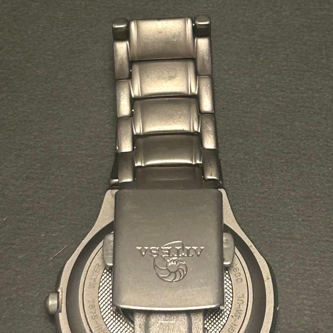 [Working Condition] Citizen Attesa Eco-Drive Silver Dial Titanium Date