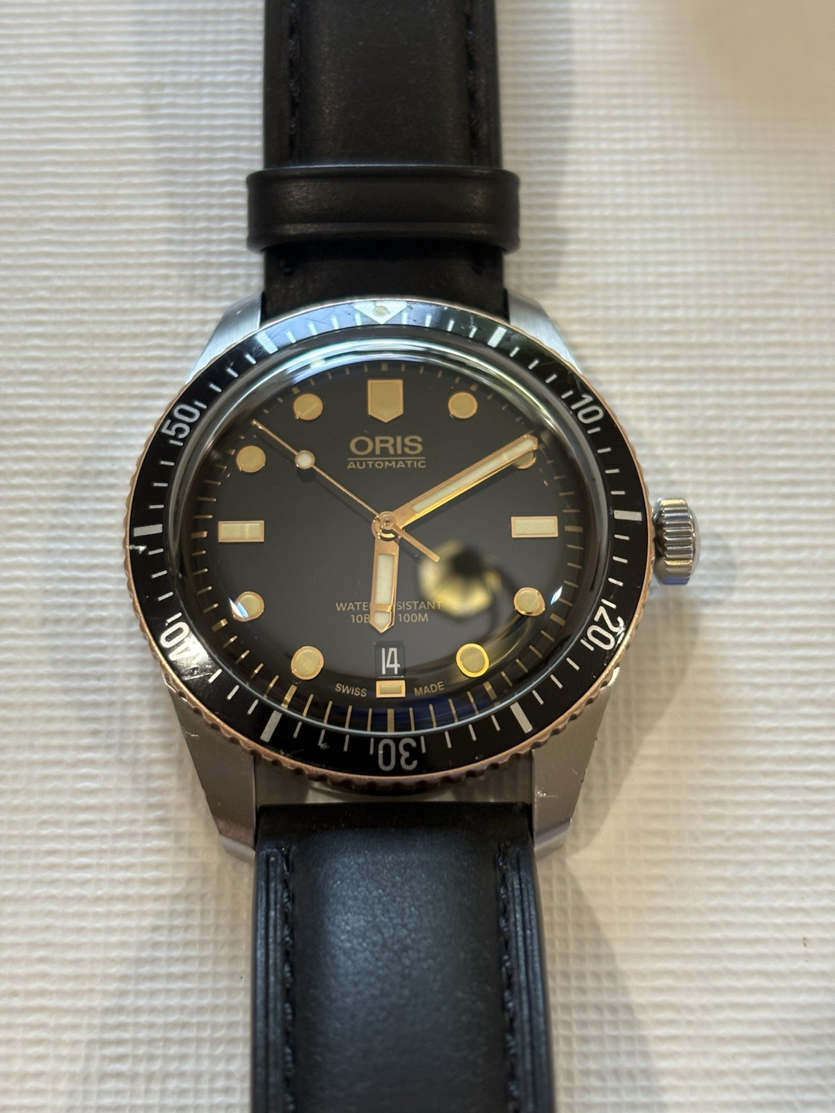 Oris Divers Sixty-Five 40mm Bronze Black Dial
