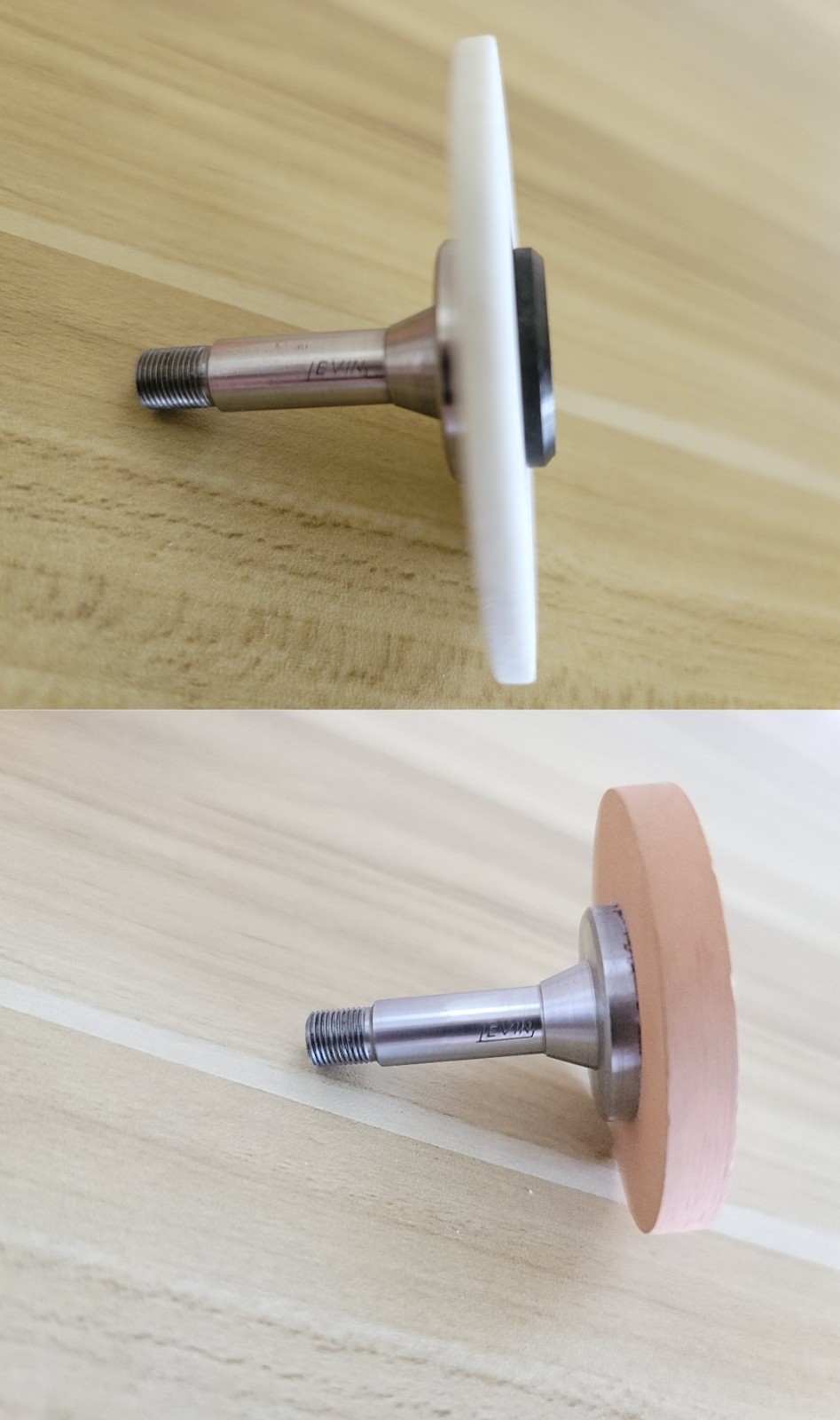 Levin 8mm Watchmaker Lathe Saw Table Grinding Attachment Set Wooden Box Mint