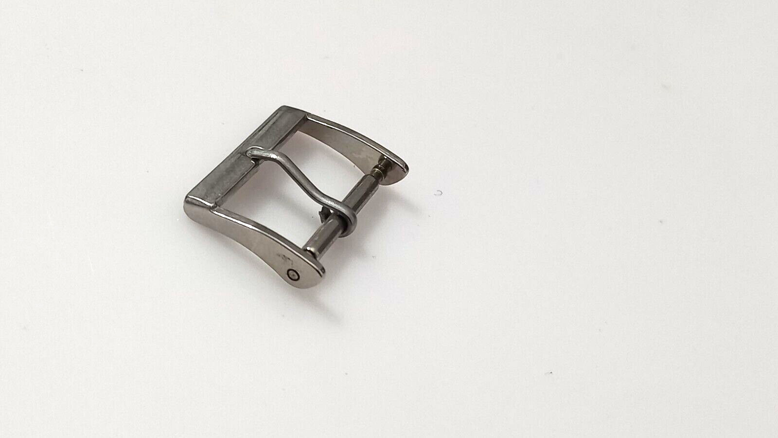 NOS 1950-60’S 16MM SWISS STAINLESS STEEL BUCKLE – FITS ALL SWISS VINTAGE WATCHES