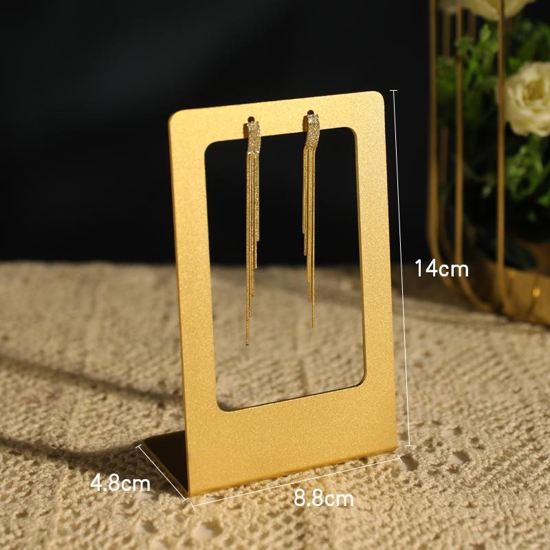 Retro Jewelry Display Stand Picture Frame Earring Necklace Holder Showcase Rack