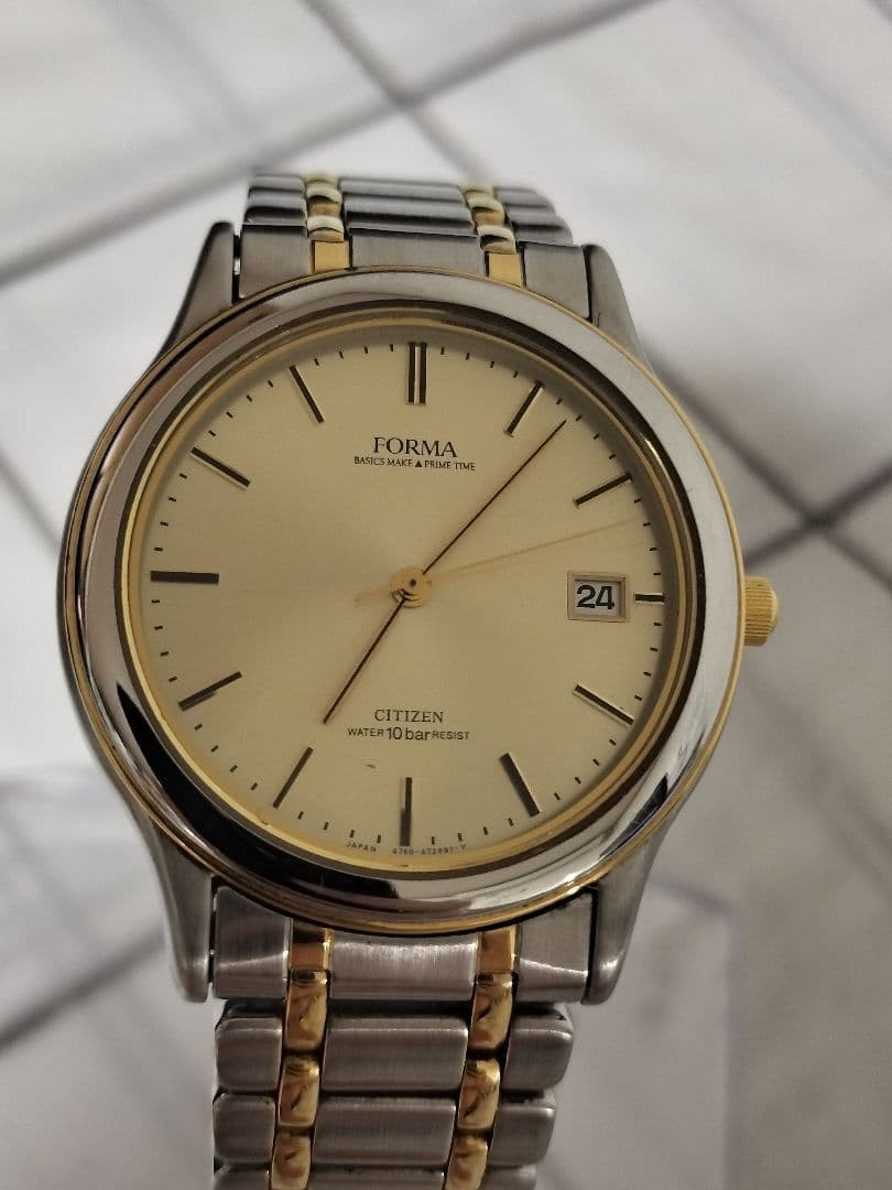 Mint condition CITIZEN FORMA 4761 quartz wristwatch, fully functional, made in J