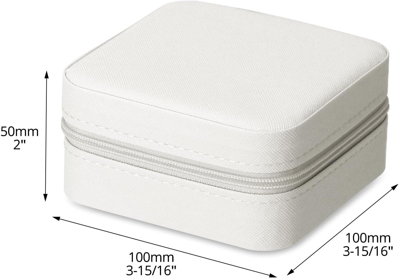 Travel Jewelry Case – 6 Pack Small Jewelry Travel Organizer Box, Compact Bridesm