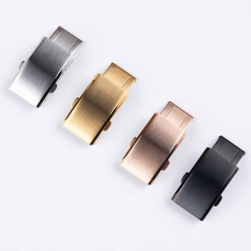 316L Stainless Steel Solid Watch Buckle Deployant Watch Band Clasp 16 18 20 22mm