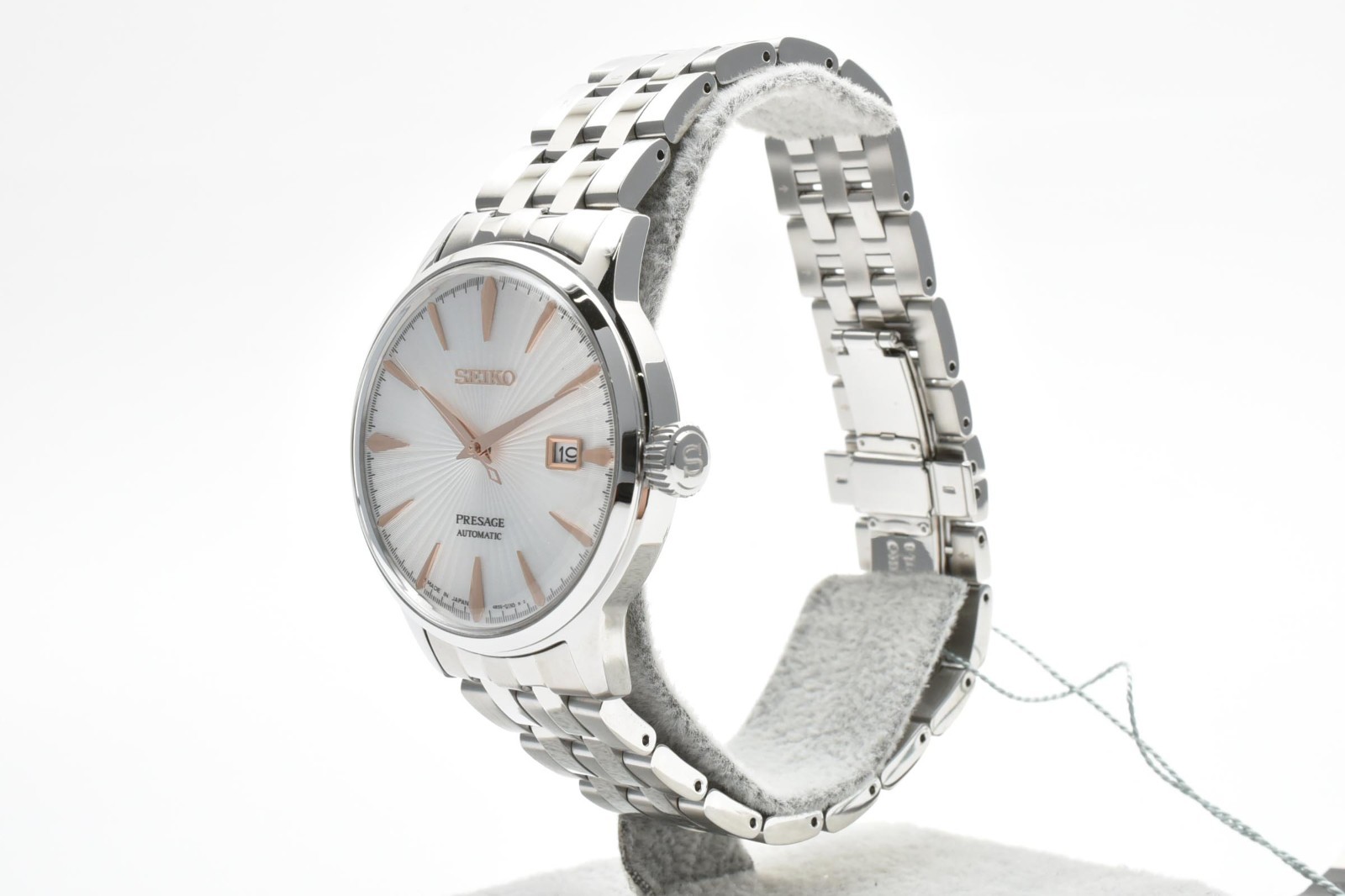 [ MINT] Box Seiko Presage 4R35-01T0 Automatic SARY137 White Men’s Watch JAPAN