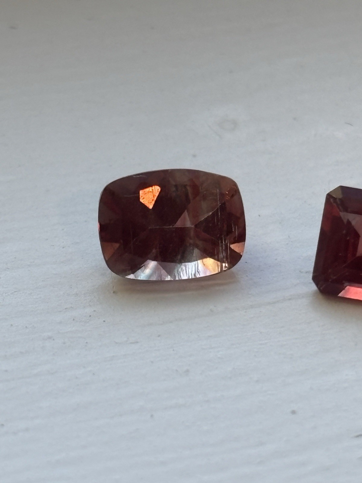 Natural Bolivian Bi-Color Ametrine – 3 Stone Parcel Mixed Cuts Loose Gemstone