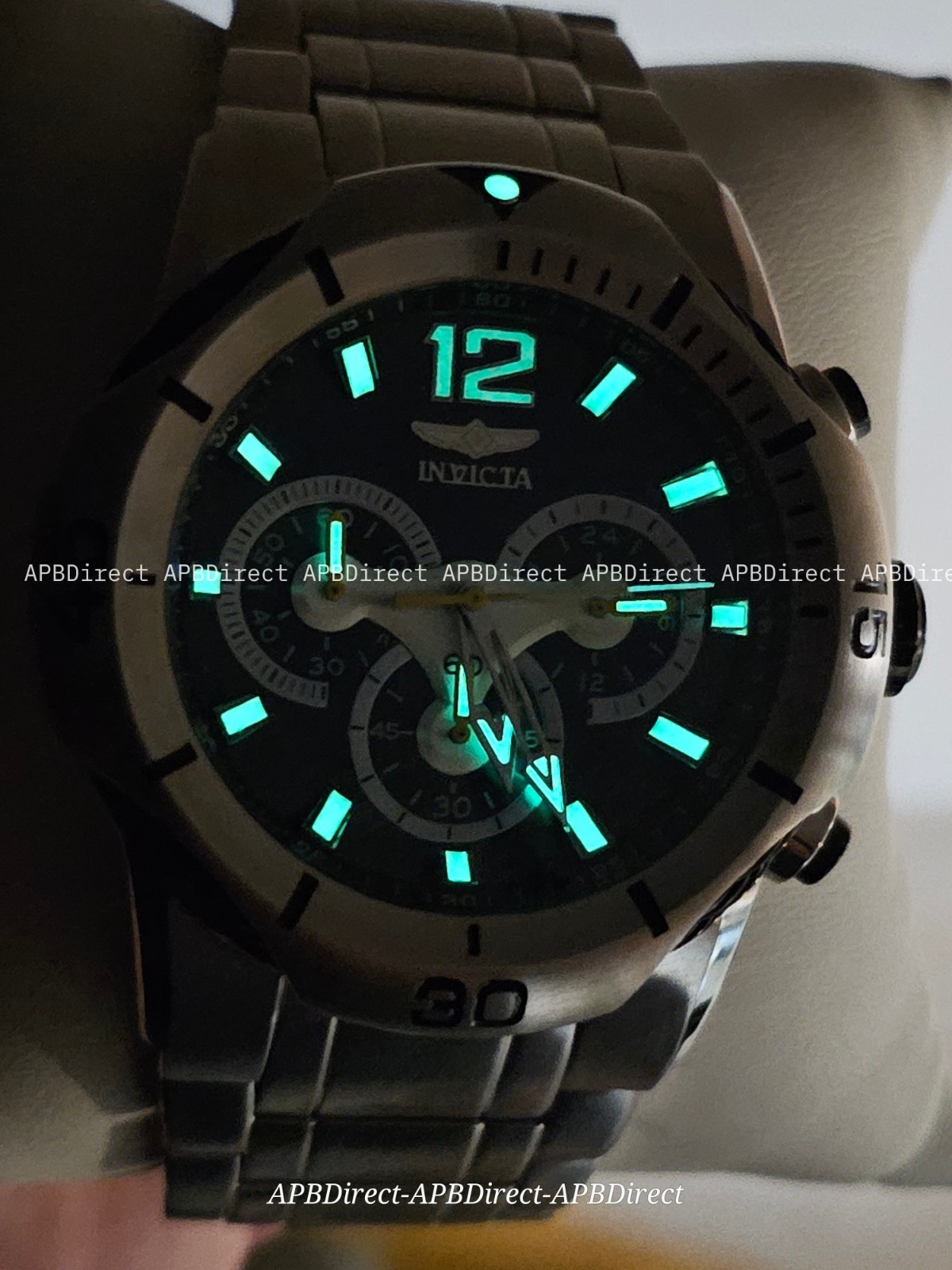 Invicta – BOLT – Chronograph – Lume Hands & Indices – Quartz – mens watch