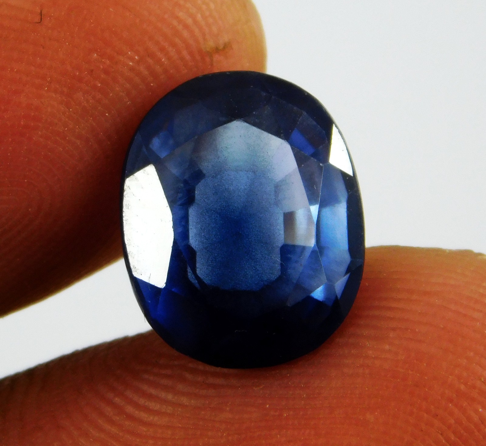 Certified 6.65 Ct Premium Natural Kashmiri BLUE SAPPHIRE Oval Loose Gemstone