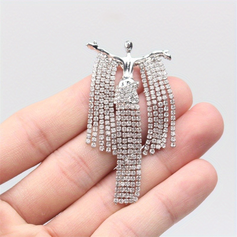 Upscale Brooch Trend Personality Temperament Elegant Pin Silk Scarf Buckle