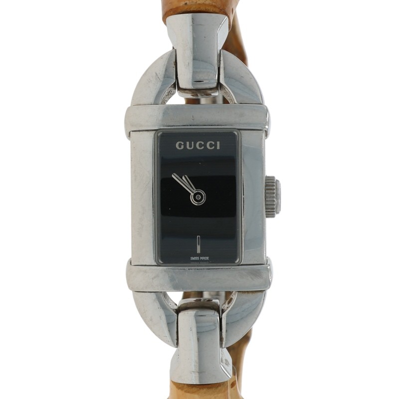 Gucci Bamboo Ladies Watch – Stainless Steel Quartz 6800L