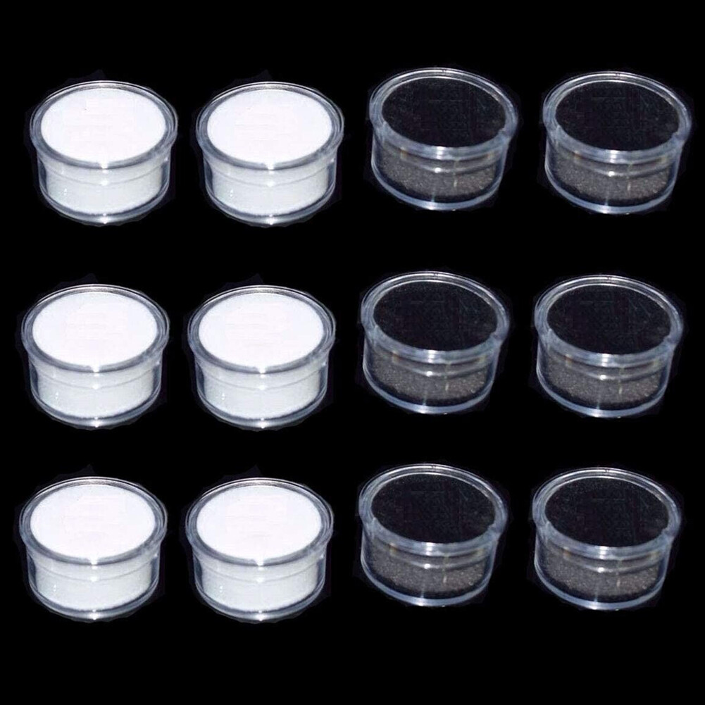 Transparent Gems Display Collection Storage Box Jewelry Loose Diamond Container