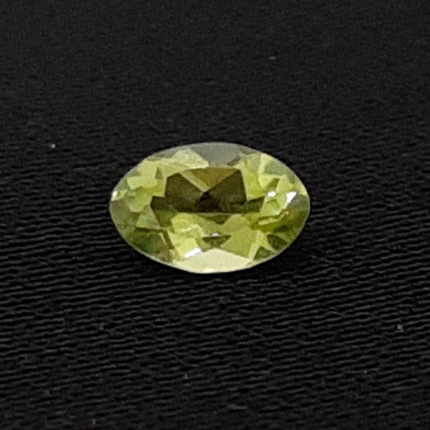 Calibrated .46ctw Peridot Oval Shape 6.0 x 4.0 mm Loose Gemstone