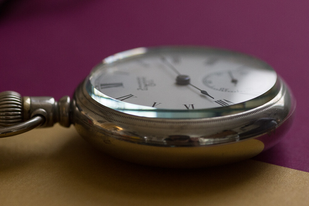 2.2mm Thick Beveled Glass Pocket Watch Crystals for All 16s & 18s Made In USA