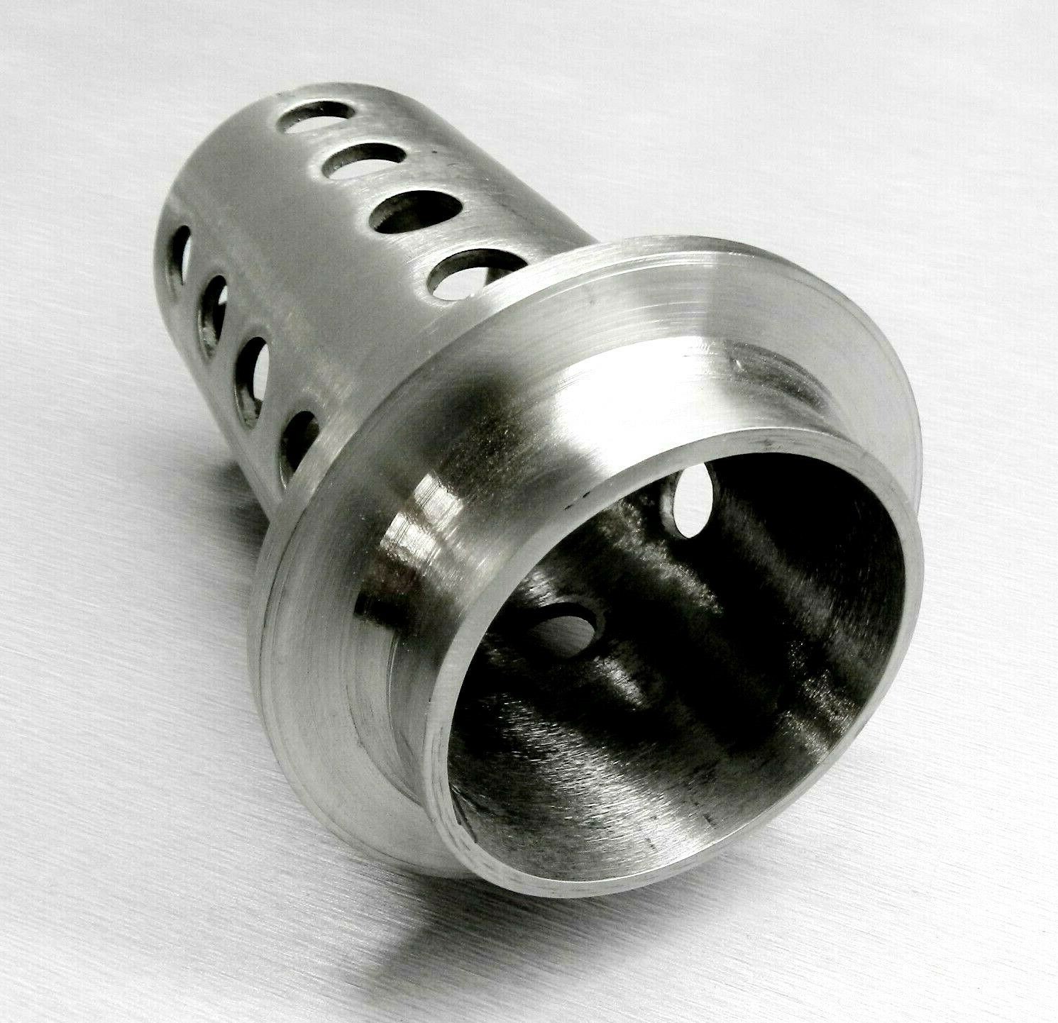 Perforated Casting Flask 2-1/2″ x 5″ Flask Vacuum Casting Stainless 1/8″ Wall