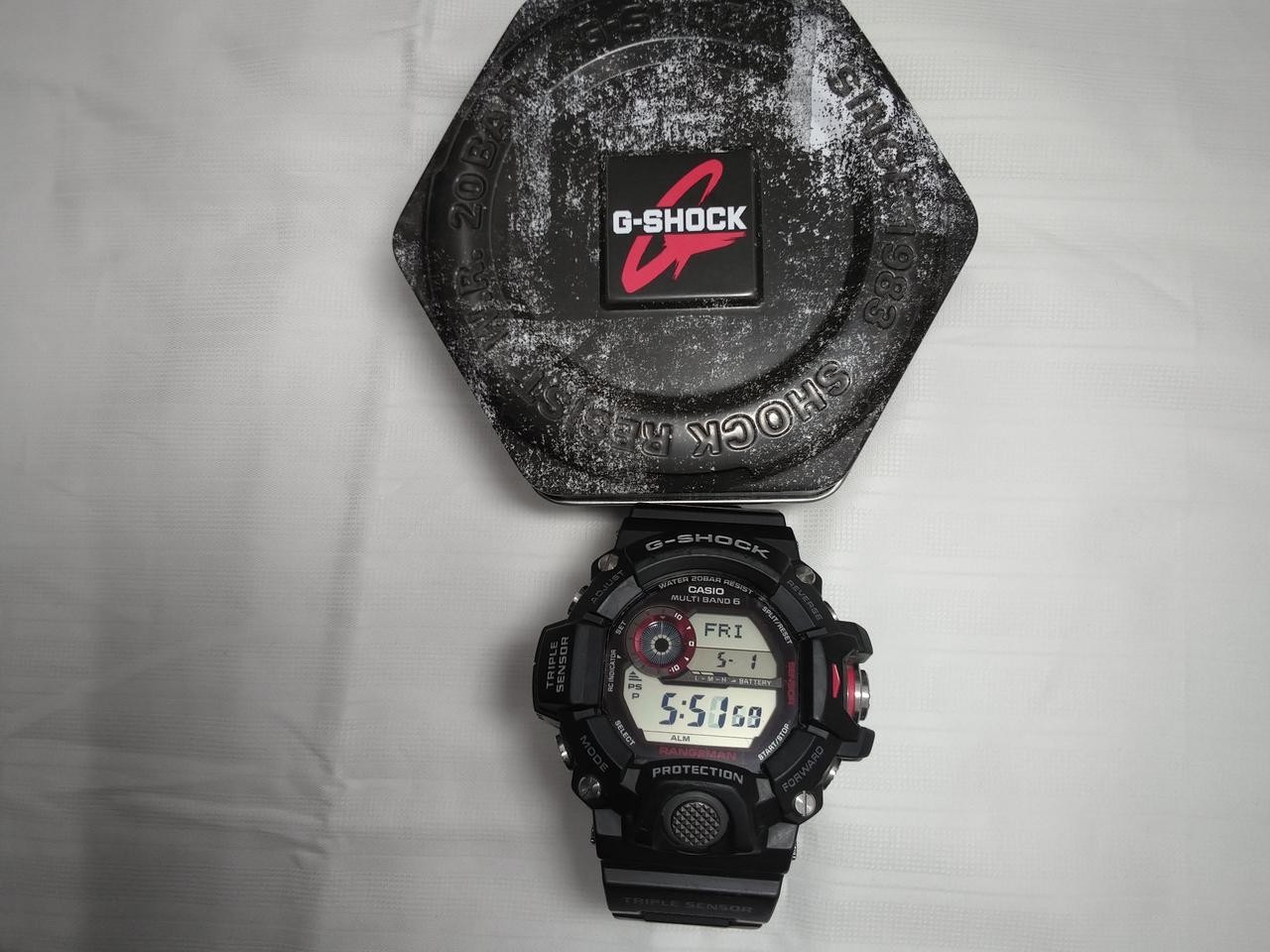 Radio Solar G SHOCK Rangeman Model GW 9400 CASIO