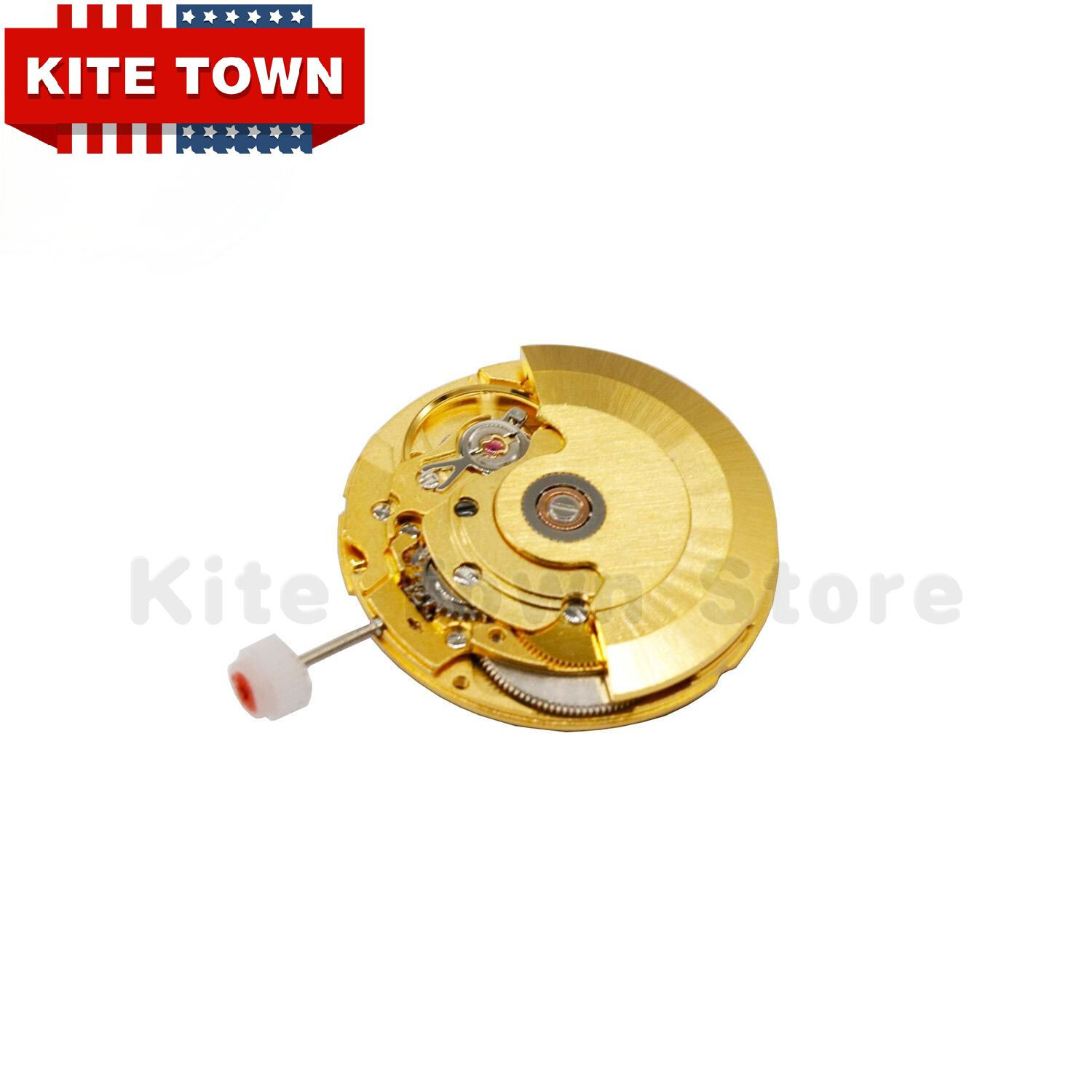 ST2130 Clone ETA 2824-2 SELLITA SW200 Gold Black 3H Atomatic Watch Movement