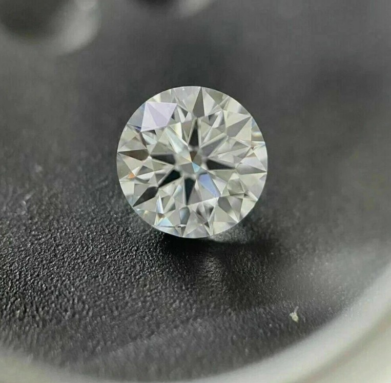 3 Pcs Lot Certified Loose CVD Diamond 2.50 mm IF Clarity Round D Color