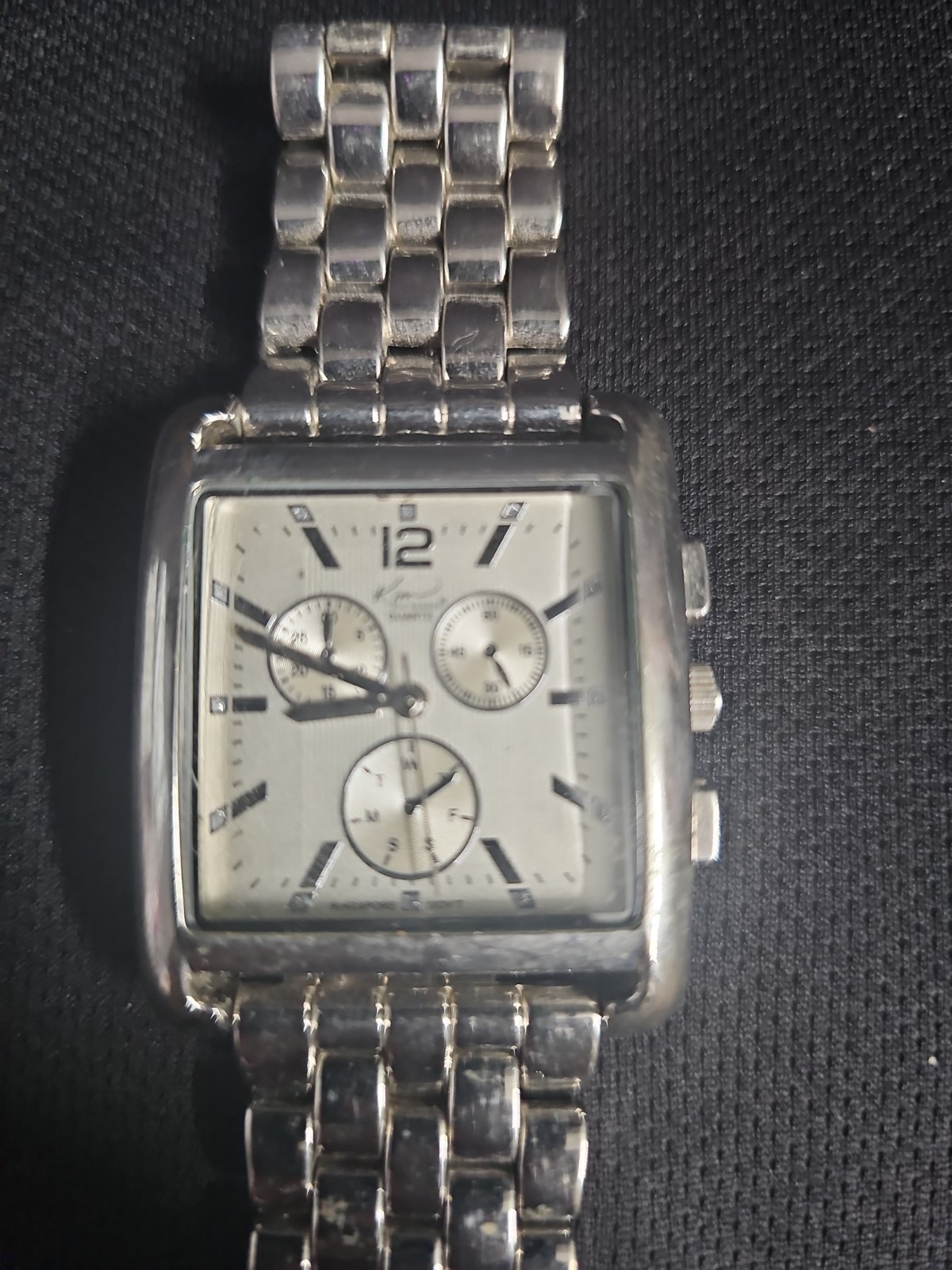 Kim Rogers Watch With A Silver Tone Link Band – VINTAGE Very Nice Piece