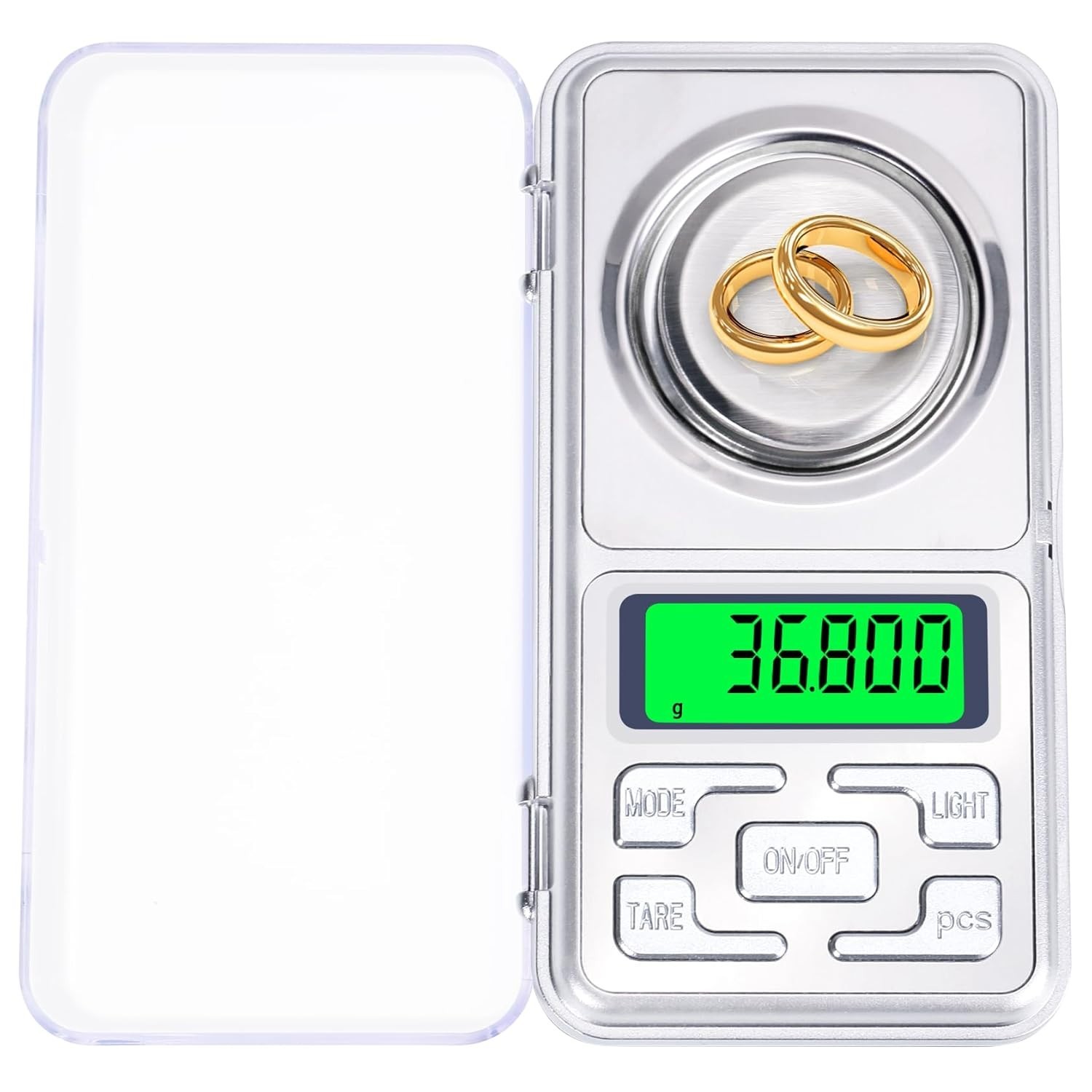 Digital Milligram Scale 50g x 0.001g High Precision Jewelry Gold Powder mg Scale