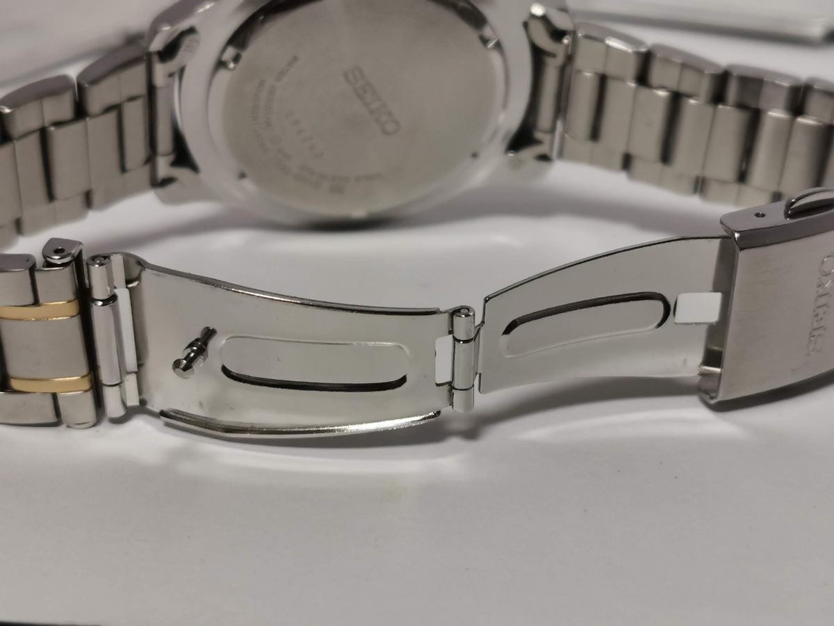 SEIKO SNDE23P1 7T92-0NY0 Combo Chronograph Quartz Men’s Watch From Japan