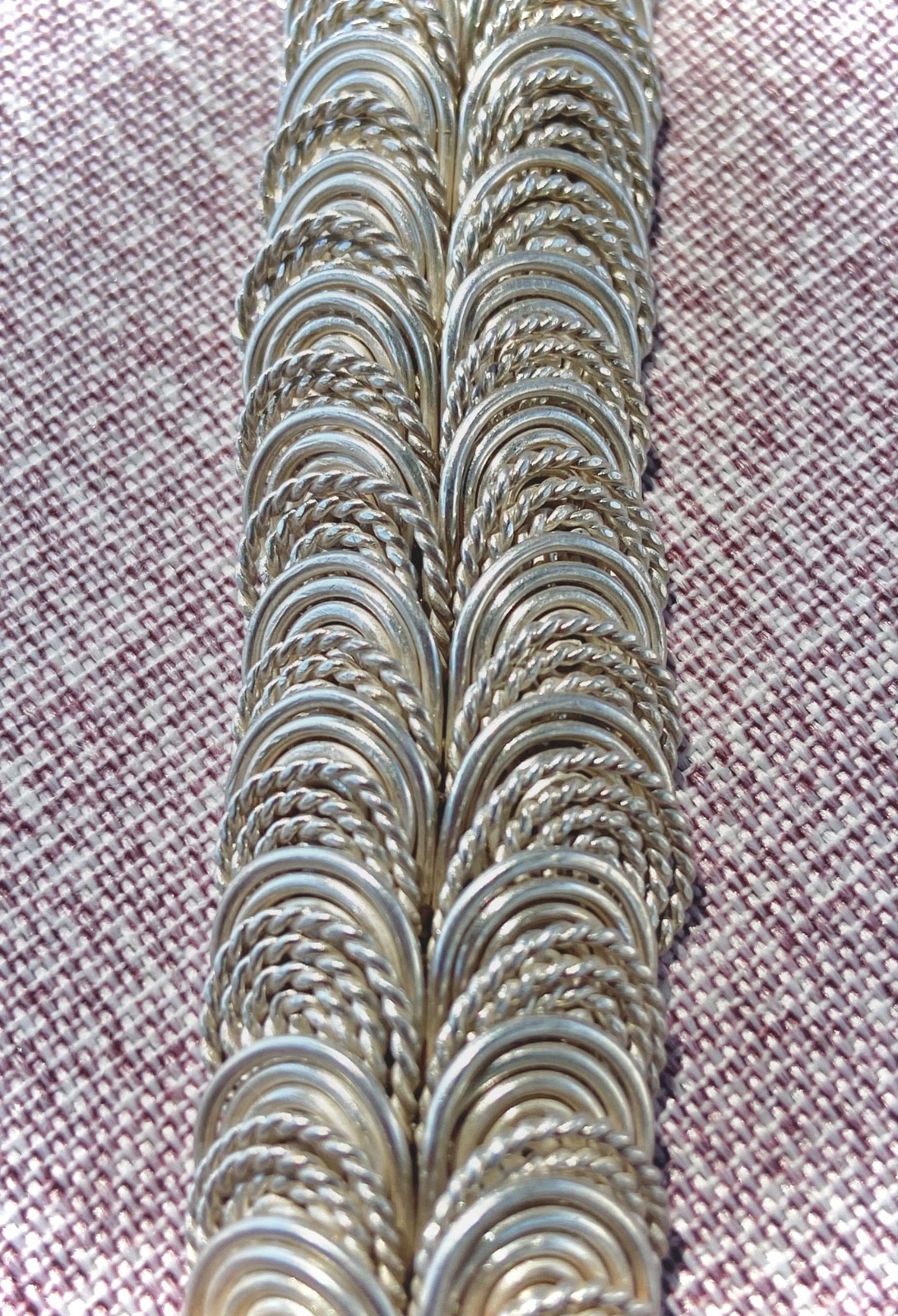 Vintage MATL Matilde Poulat Mexican Sterling Silver Cleopatra Choker Necklace