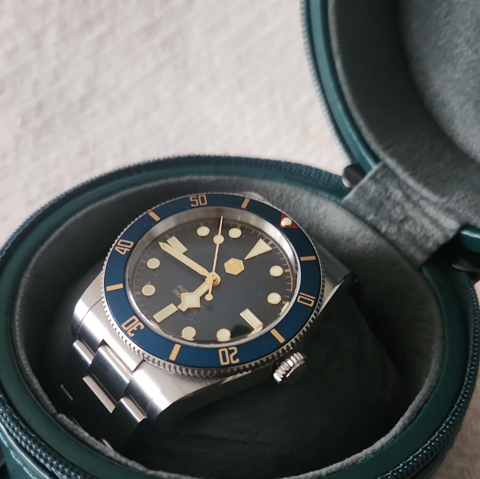 San Martin SN0138-GB 2026 New Upgraded 37mm BB54 Men’s Diver ST2130 (Green C3)
