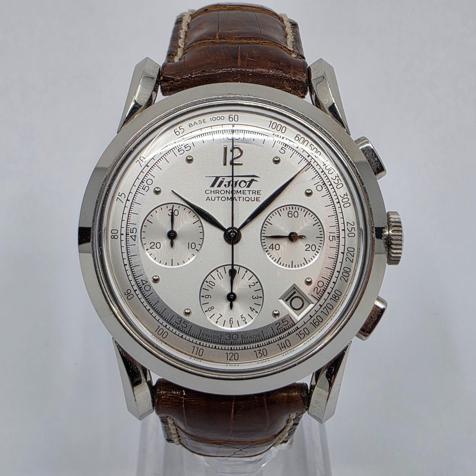 Tissot Men’s Watch Chronometre Heritage 150th Anniversary Swiss Automatic Silver