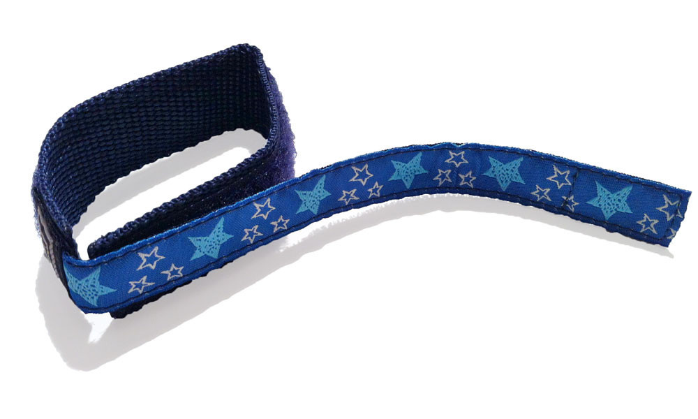 Kids Blue Stars adjustable Wrist Band for Children, wristband Sport and Comfort.