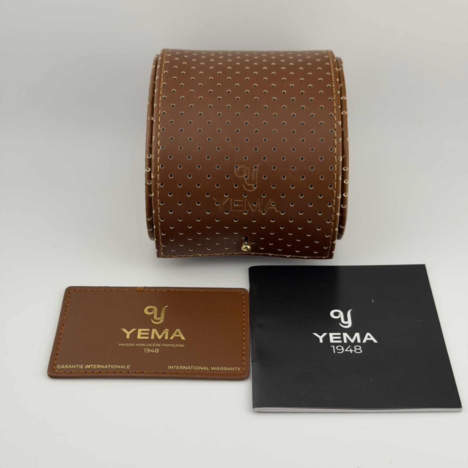 Yema Superman Heritage GMT Black Blue 39mm YEMA3000 Automatic Sapphire Full Set