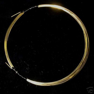 10 FT Yellow Brass (Jeweler’s Brass) wire, Square 22G HH – gold alternative!