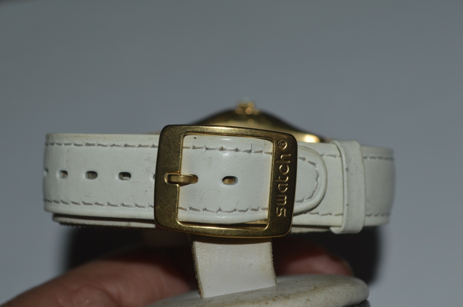 Swatch IRONY Medium Watch YLG109 MALAKO 1998 Swiss Ladies Stainless Steel 33 mm