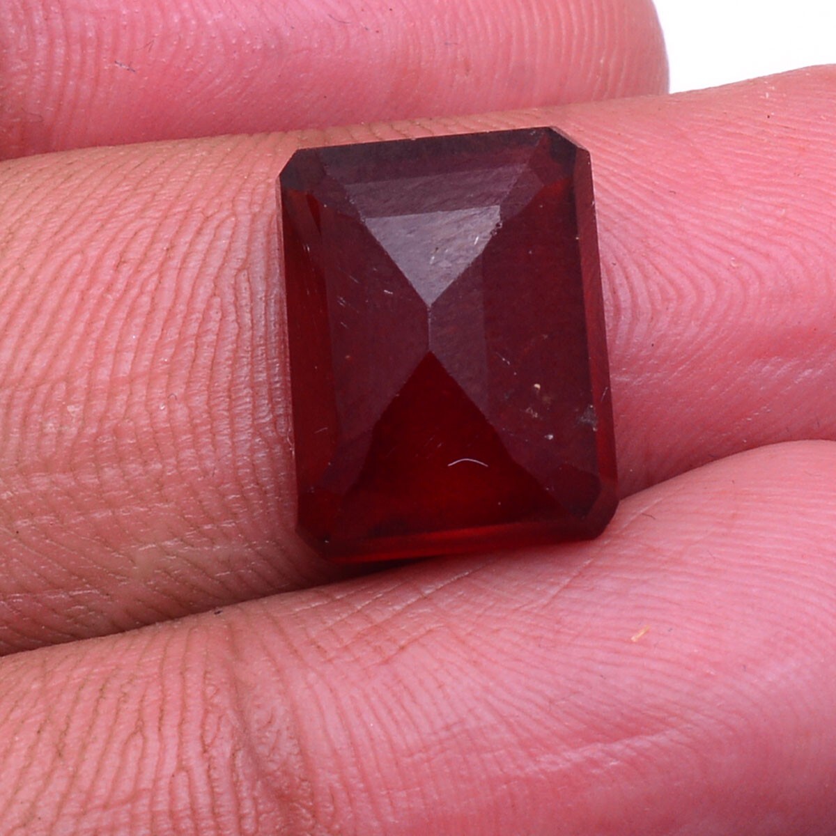 10.50 Cts Natural Mozambique Garnet 14mm*11mm Stunning Untreated Loose Gemstone