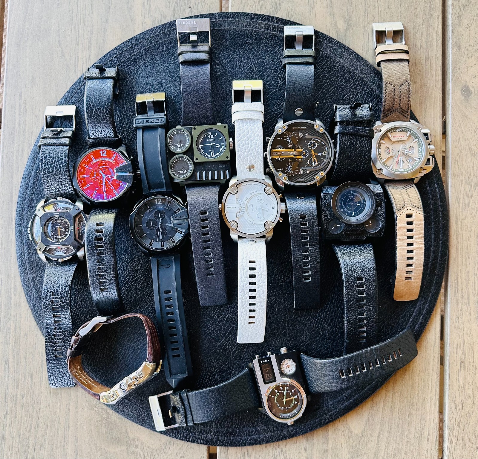 DIESEL Men’s Watch Collection – Limited Edition 10 WATCHES – PreOwned Excellent