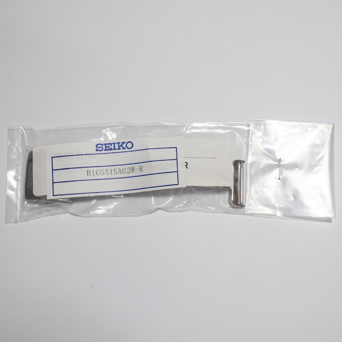 SEIKO Genuine 18mm D-Buckle B16S51SA02W-R Watch Clasp New