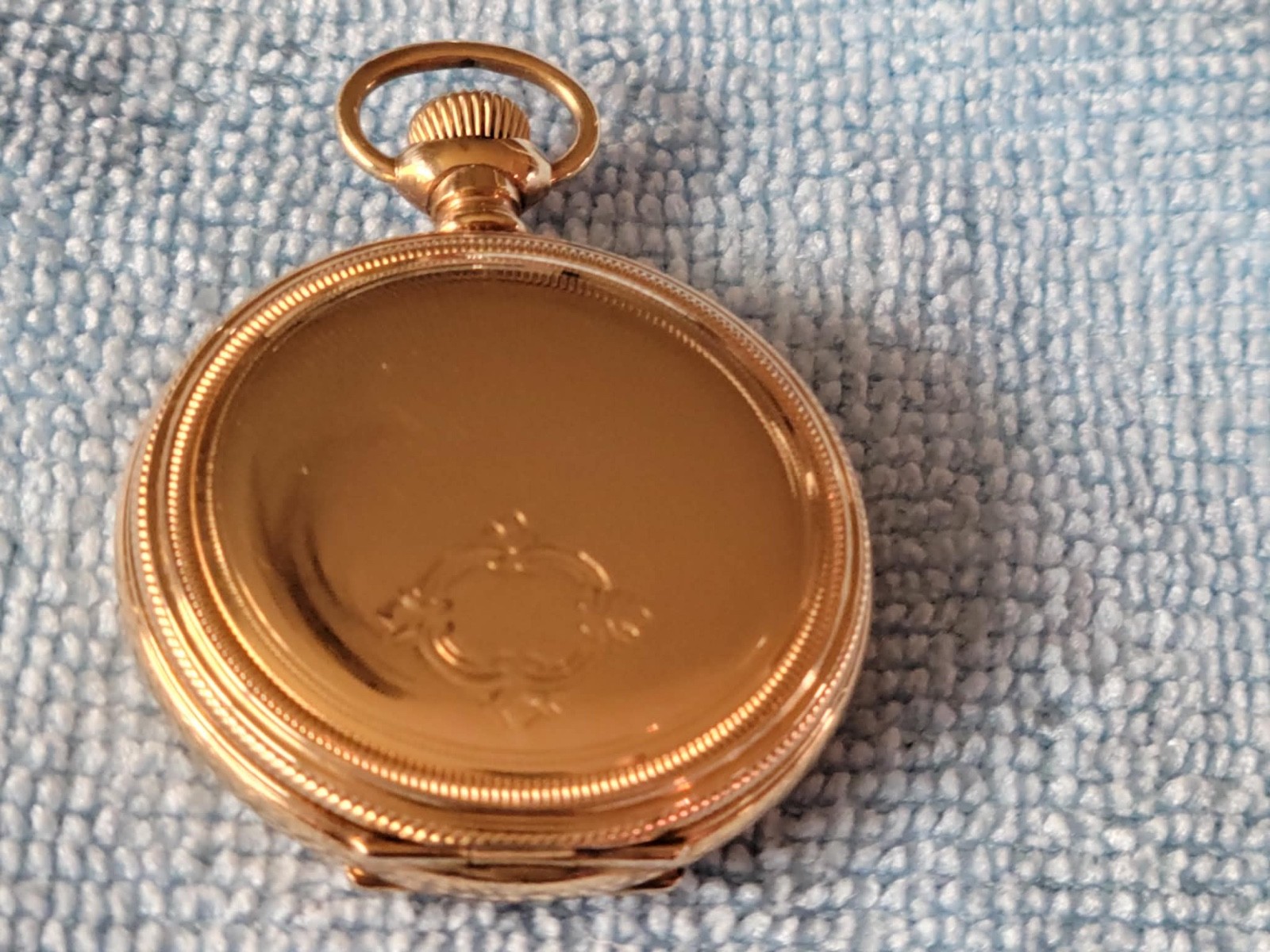 1901 Waltham Seaside Model # 1891, 14K gold filled Pocket Watch, 15 jewels