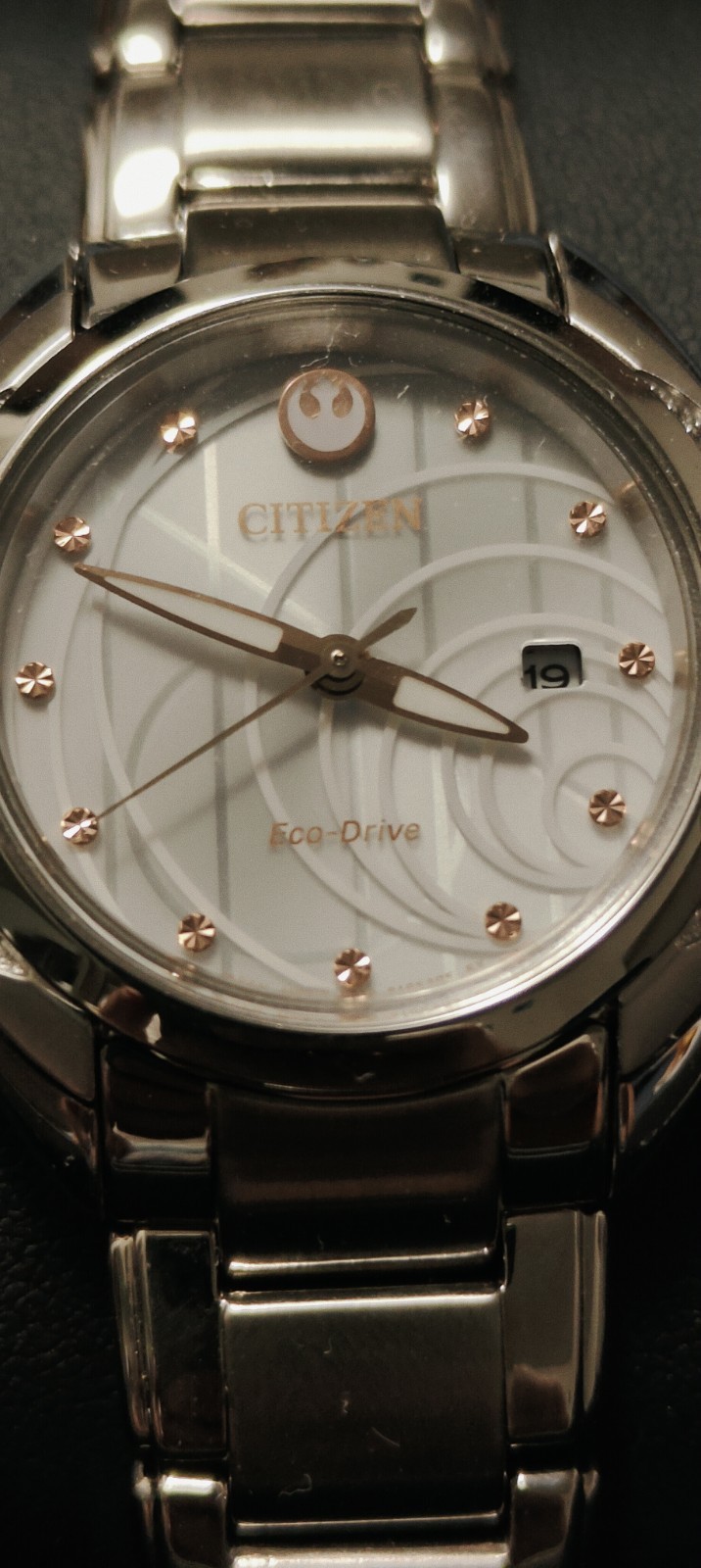 CITIZEN EW2251-81W Star Wars Princess Leia Limited Edition 31mm Ladies Watch