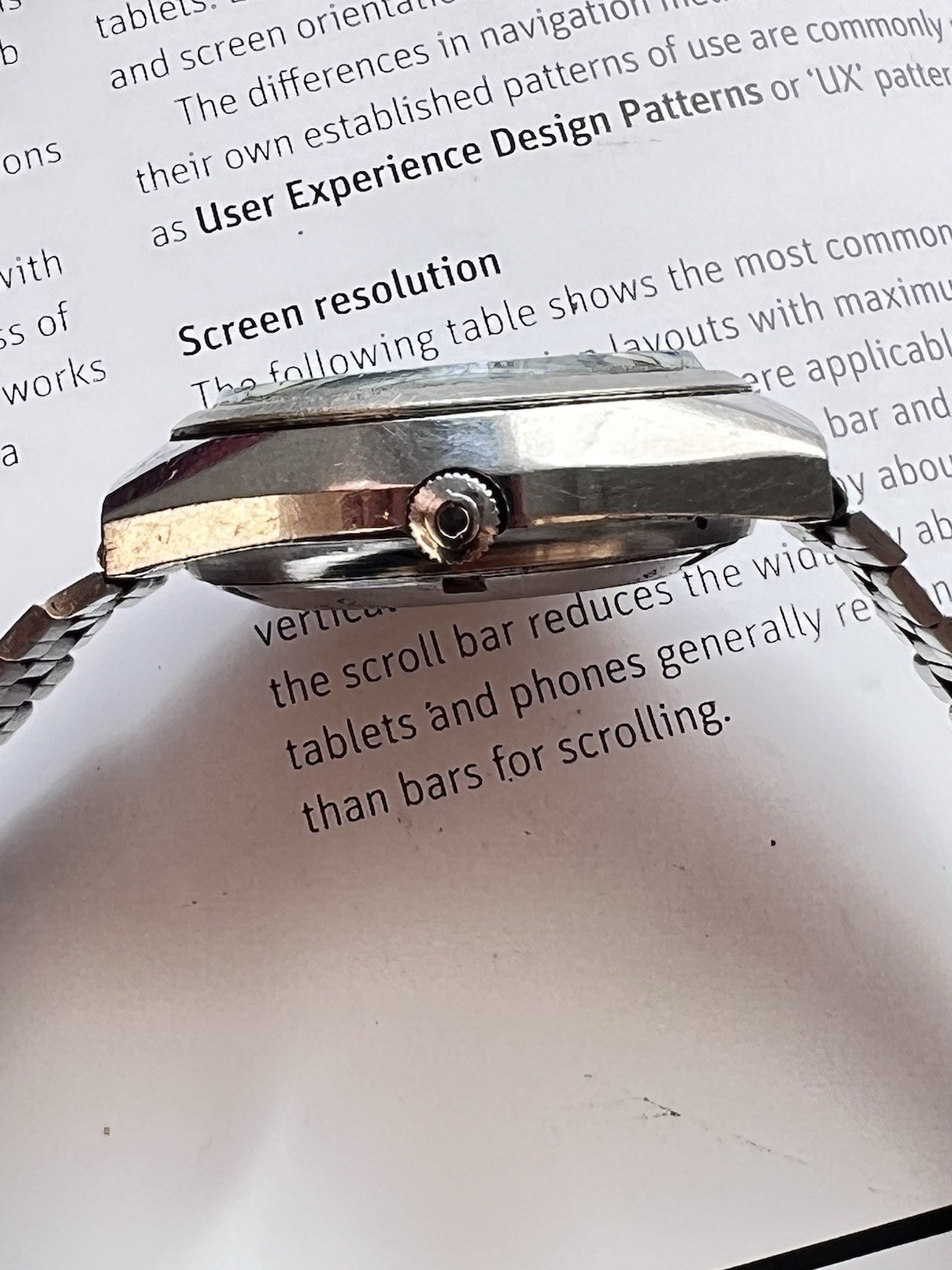 Omax Automatic Day/Date 25 Jewels Brown Dial