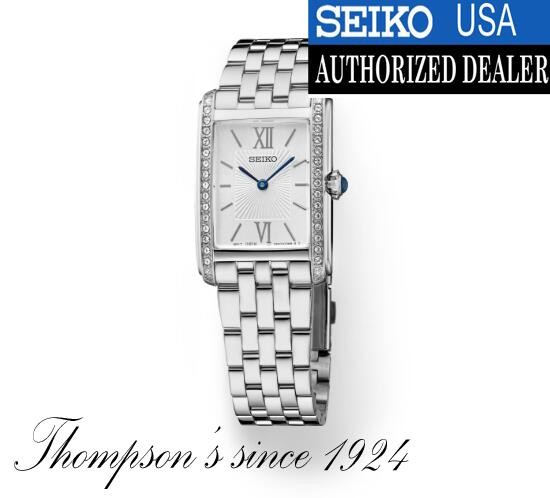 Seiko ESSENTIALS SWR091 Silver Dial, 30M Water Resistant