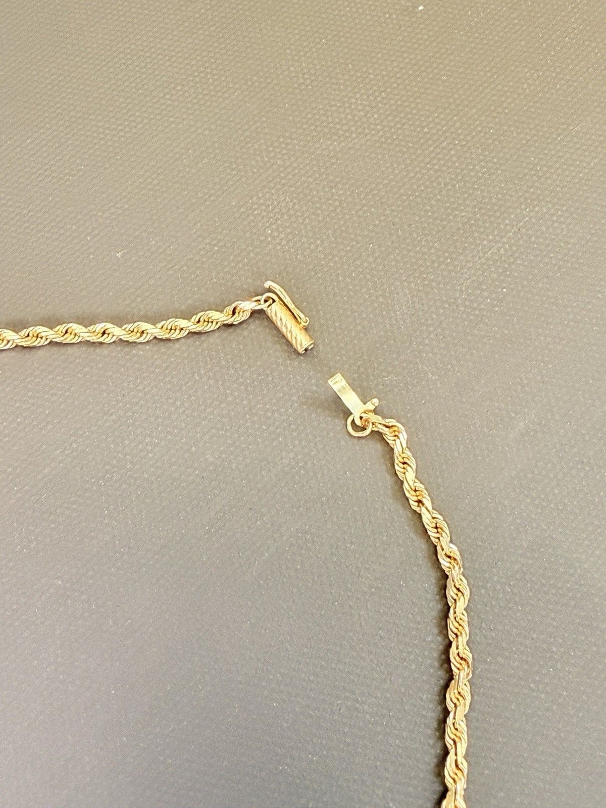 14k RCI Yellow Gold Chain Necklace Solid 24 Gram 30 Inch Barrel Clasp