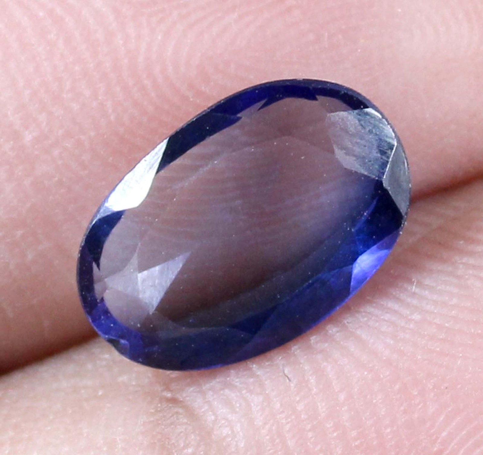 Natural Blue Sapphire 3 Carat Oval Gemstone Certified T13696 Anniversary Gift