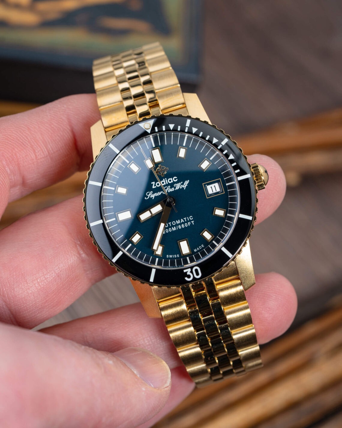 New Zodiac Super Sea Wolf Compression Diver Limited Edition ZO9308