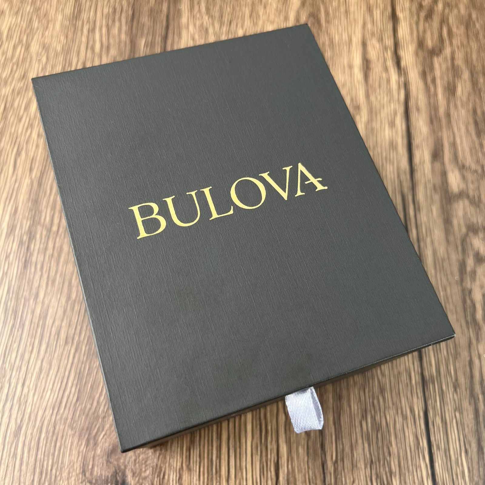 Bulova Surveyor Amber red Dial Stainless Steel Automatic Men’s Watch 98B422