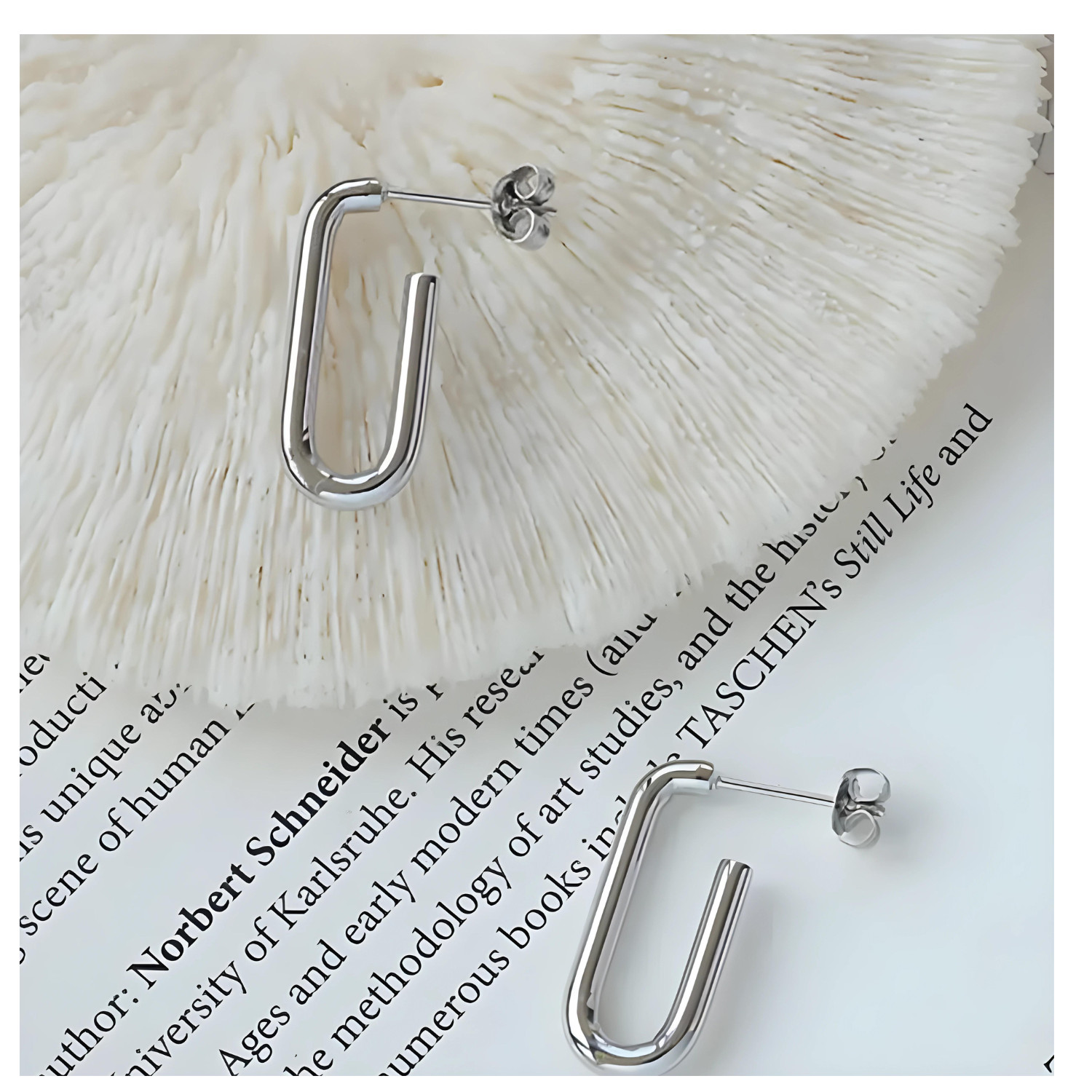 Luxury 18K Silver Dainty Earrings. Hoop Dangle Tassel Drop Stud Minimalist Cute
