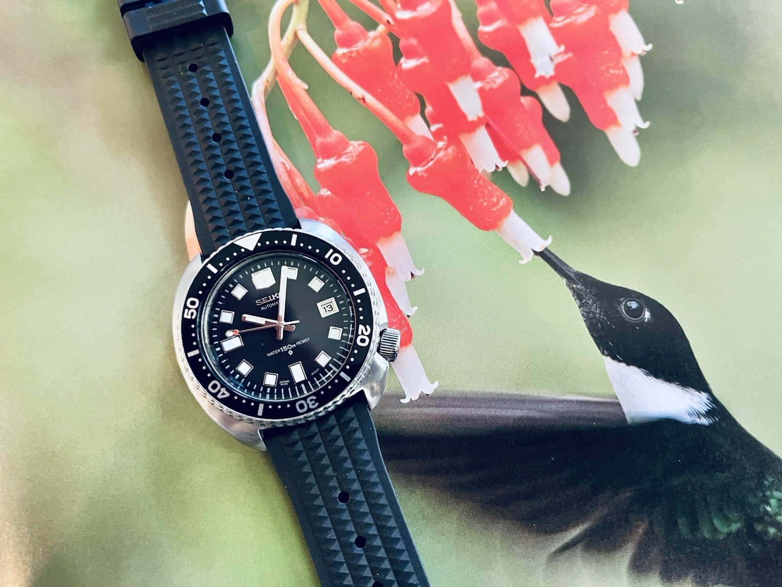 1987 SEIKO”TURTLE”DIVER WATCH-6309-7049 HOMAGE TO 6105 “CAPT WILLARD” APOCALYPSE