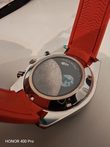 Watch Case 39.7mm Steel Sapphire Glass VK63 Movement 20mm Strap Mens Fit Kit