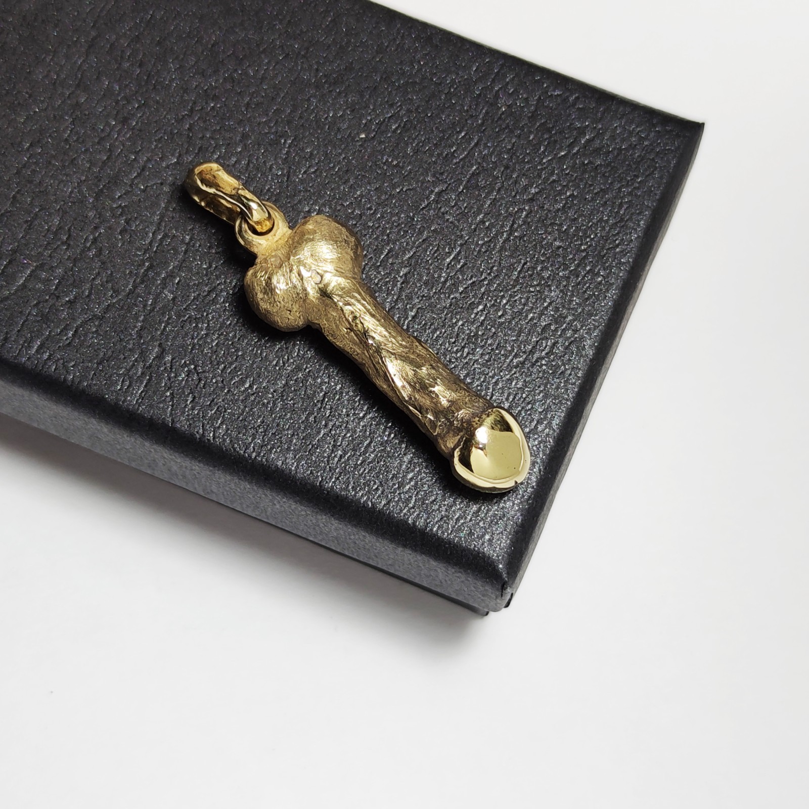 Phallus Pendant Ancient Erotic Jewelry Handmade Men Birthday Gift Idea